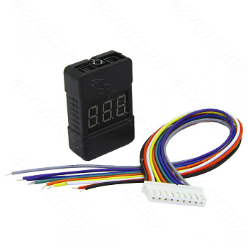 Звуковой индикатор низкого напряжения 2s-8s BX100